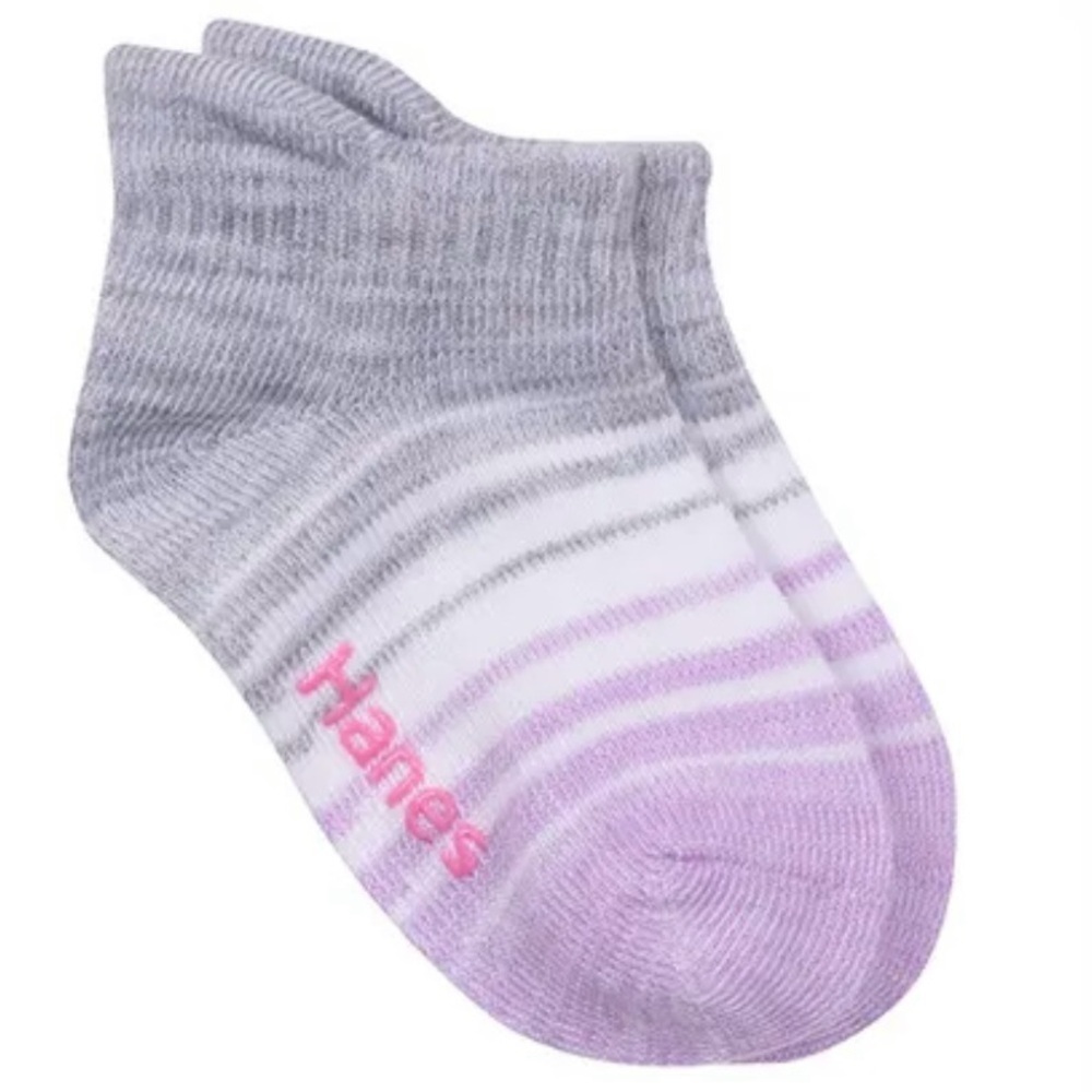 Hanes Toddler Gripper Ankle Socks
